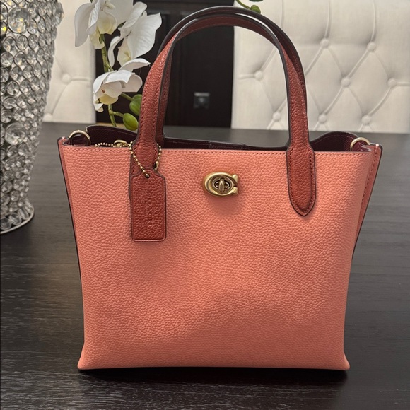 Coach Handbags - Coach Willow Tote 24 In Colorblock Crossbody Bag with dust bag